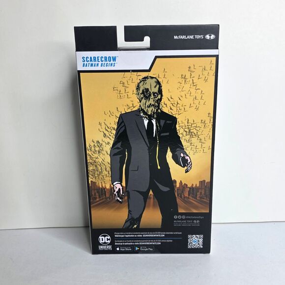 McFarlane DC Multiverse SCARECROW Batman Begins PLATINUM EDITION Chase - NEW - Picture 6 of 8